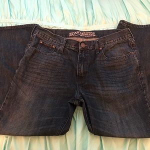 Men boot cut jeans